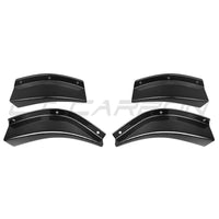 BMW M3/M4 G80/G81/G82/G83 2021+ CARBON FIBRE FRONT BUMPER CANARDS - V3
