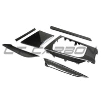 BMW GXX 2020-2021 CARBON FIBRE CENTER CONSOLE TRIM - LHD