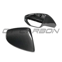 AUDI A6/S6/RS6 C8 2015-2025 DRY CARBON FIBRE MIRRORS - RHD
