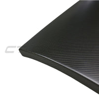 TESLA MODEL 3 & Y 2017-2023 CARBON FIBRE GLOVE BOX COVER-Accessories-CT CARBON-CT Carbon - High-quality carbon fiber and gloss black aerodynamic parts for premium sports and luxury vehicles.