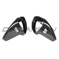 AUDI A6/S6/RS6 C8 2015-2025 CARBON FIBRE MIRRORS WITH LANE ASSIST - RHD