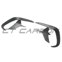 BMW G14/G15/G16 8 SERIES 2018+ DRY CARBON FIBRE SIDE REAR CANARDS