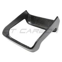 TESLA MODEL S 2021+ CARBON FIBRE REAR SCREEN ADD ON-Accessories-CT CARBON-CT Carbon - High-quality carbon fiber and gloss black aerodynamic parts for premium sports and luxury vehicles.