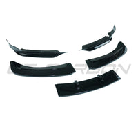 BMW 3 SERIES E90/E91 LCI SE 2009-2011 GLOSS BLACK SPLITTER - V2