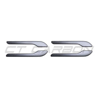 TESLA MODEL 3 & Y 2017+ MATTE CARBON FIBRE HANDLE COVERS-Accessories-CT CARBON-CT Carbon - High-quality carbon fiber and gloss black aerodynamic parts for premium sports and luxury vehicles.