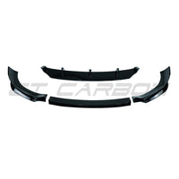 BMW X6 G06 2019-2022 GLOSS BLACK SPLITTER - V2