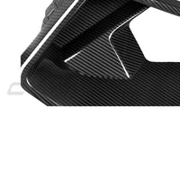 BMW X6 G06 LCI 2024+ CARBON FIBRE FRONT BUMPER DUCTS-Accessories-CT CARBON-CT Carbon - High-quality carbon fiber and gloss black aerodynamic parts for premium sports and luxury vehicles.