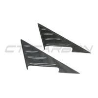 BMW G87 M2 2023+ DRY CARBON FIBRE MIRROR PILLAR TRIM