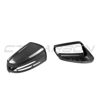 BMW G Class W463 CARBON FIBRE MIRROR COVER - OEM STYLE-Accessories-CT CARBON-CT Carbon - High-quality carbon fiber and gloss black aerodynamic parts for premium sports and luxury vehicles.