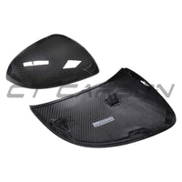 MERCEDES C CLASS W206 2021-2023 DRY CARBON FIBRE MIRROR COVER REPLACEMENTS - V1