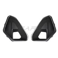 BMW X6 G06 LCI 2024+ CARBON FIBRE FRONT BUMPER DUCTS-Accessories-CT CARBON-CT Carbon - High-quality carbon fiber and gloss black aerodynamic parts for premium sports and luxury vehicles.
