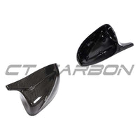 AUDI A3 S3 RS3 8V CARBON FIBRE MIRROR COVERS V2 - WITHOUT LANE ASSIST