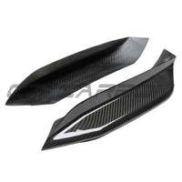 BMW M3/M4 (F80 F82 F83) 2014-2020 UPPER FRONT CARBON FIBRE CANARDS