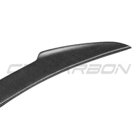 TESLA MODEL S 2013+ MATTE CARBON FIBRE SPOILER - V2-Spoiler-CT CARBON-CT Carbon - High-quality carbon fiber and gloss black aerodynamic parts for premium sports and luxury vehicles.