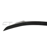 TESLA MODEL S 2013+ CARBON FIBRE SPOILER - V2-Spoiler-CT CARBON-CT Carbon - High-quality carbon fiber and gloss black aerodynamic parts for premium sports and luxury vehicles.