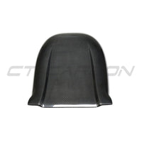 TESLA MODEL S 2021+ CARBON FIBRE REPLACEMENT SEAT BACKS-Accessories-CT CARBON-CT Carbon - High-quality carbon fiber and gloss black aerodynamic parts for premium sports and luxury vehicles.