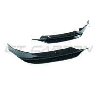 BMW 3 SERIES E90/E91 LCI SE 2009-2011 GLOSS BLACK CORNER SPLITTERS
