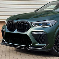 BMW F95 X5M & F96 X6M (PRE-LCI) 2020-2023 GLOSS BLACK SPLITTER