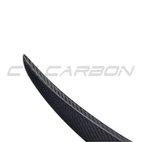 TESLA MODEL 3 2017-2023 MATTE CARBON FIBRE SPOILER - V1-Spoiler-CT CARBON-CT Carbon - High-quality carbon fiber and gloss black aerodynamic parts for premium sports and luxury vehicles.