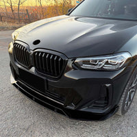 BMW G01/G02 X3/X4 LCI 2022+ GLOSS BLACK SPLITTER - V5