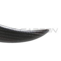TESLA MODEL 3 2017-2023 MATTE CARBON FIBRE FRONT BUMPER CANARDS-Accessories-CT CARBON-CT Carbon - High-quality carbon fiber and gloss black aerodynamic parts for premium sports and luxury vehicles.