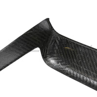TESLA MODEL S 2021+ CARBON FIBRE REAR SCREEN ADD ON-Accessories-CT CARBON-CT Carbon - High-quality carbon fiber and gloss black aerodynamic parts for premium sports and luxury vehicles.