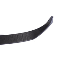 TESLA MODEL 3 CARBON FIBRE FRONT SPLITTER - R STYLE-Splitter-CT CARBON-CT Carbon - High-quality carbon fiber and gloss black aerodynamic parts for premium sports and luxury vehicles.