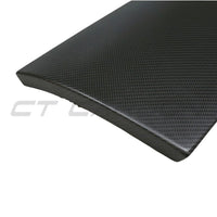 TESLA MODEL 3 & Y 2017-2023 CARBON FIBRE GLOVE BOX COVER-Accessories-CT CARBON-CT Carbon - High-quality carbon fiber and gloss black aerodynamic parts for premium sports and luxury vehicles.