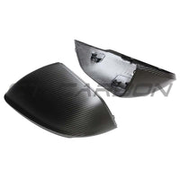 AUDI Q8/SQ8/RSQ8 & LAMBORGHINI URUS MATTE CARBON FIBRE MIRRORS - WITHOUT LANE ASSIST - RHD & LHD