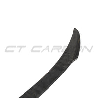 TESLA MODEL S 2013+ CARBON FIBRE SPOILER - V2-Spoiler-CT CARBON-CT Carbon - High-quality carbon fiber and gloss black aerodynamic parts for premium sports and luxury vehicles.
