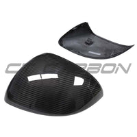 MERCEDES C CLASS W206 2021-2023 DRY CARBON FIBRE MIRROR COVER REPLACEMENTS - V1