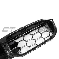 BMW 3 SERIES G20/G21 LCI 2022+ CARBON FIBRE DIAMOND  SLAT GRILLE