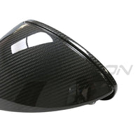 PORSCHE CAYENNE 9YA 2018-2024 CARBON FIBRE MIRRORS -WITHOUT LANE ASSIST - RHD-Accessories-CT CARBON-CT Carbon - High-quality carbon fiber and gloss black aerodynamic parts for premium sports and luxury vehicles.