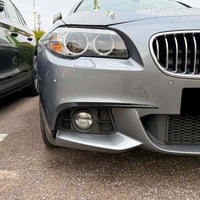 BMW F10/F11 M5 2010-2017 GLOSS BLACK FRONT BUMPER TRIMS