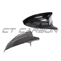 AUDI A3 S3 RS3 8V CARBON FIBRE MIRROR COVERS V2 - WITHOUT LANE ASSIST