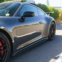 PORSCHE 911 (992.1 & 992.2) CARRERA 2019-2024 CARBON FIBRE SIDE SKIRTS