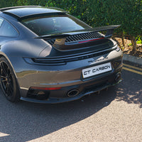 PORSCHE 911 992.1 GTS & CARRERA 2019-2024 CARBON FIBRE DIFFUSER - CT DESIGN