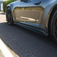 PORSCHE 911 (992.1 & 992.2) CARRERA 2019-2024 CARBON FIBRE SIDE SKIRTS