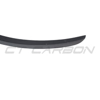 TESLA MODEL S 2013+ MATTE CARBON FIBRE SPOILER - V1-Spoiler-CT CARBON-CT Carbon - High-quality carbon fiber and gloss black aerodynamic parts for premium sports and luxury vehicles.
