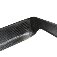 TESLA MODEL S 2021+ CARBON FIBRE REAR SCREEN ADD ON-Accessories-CT CARBON-CT Carbon - High-quality carbon fiber and gloss black aerodynamic parts for premium sports and luxury vehicles.