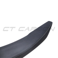 TESLA MODEL 3 2017-2023 MATTE CARBON FIBRE SPOILER - V3-Spoiler-CT CARBON-CT Carbon - High-quality carbon fiber and gloss black aerodynamic parts for premium sports and luxury vehicles.