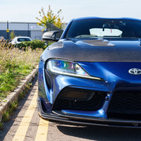 TOYOTA SUPRA 2020+ A90 CARBON FIBRE SPLITTER - V2