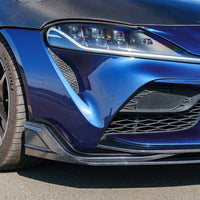TOYOTA SUPRA 2020+ A90 CARBON FIBRE SPLITTER - V2