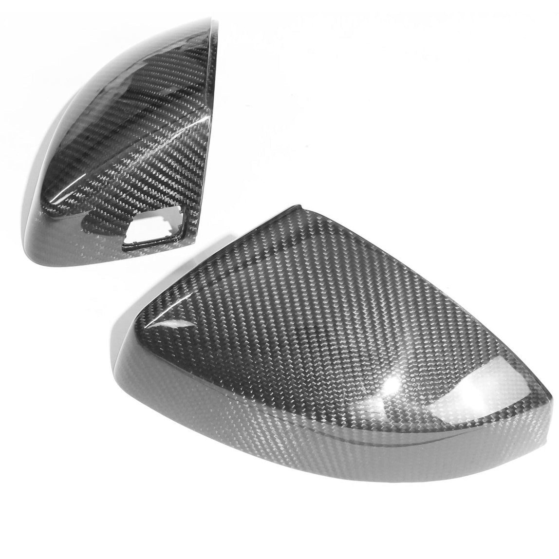 CT CARBON AUDI A3 S3 RS3 8V PRE-PREG CARBON FIBRE MIRRORS - WITH LANE ASSIST