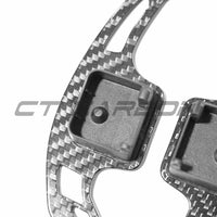 PALETTES DE LEVIER EN FIBRE DE CARBONE AUDI A3/S3/RS3 8Y RS6 C8 - V2