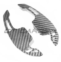 PALETTES DE LEVIER EN FIBRE DE CARBONE AUDI A3/S3/RS3 8Y RS6 C8 - V2