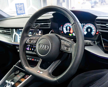 AUDI A3/S3/RS3 A4/S4/RS4 A5/S5/RS5 2014+ MAGNETIC CARBON FIBRE SHIFTER PADDLES-Accessories-CT CARBON-CT Carbon - High-quality carbon fiber and gloss black aerodynamic parts for premium sports and luxury vehicles.