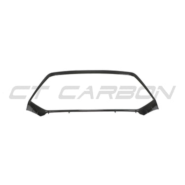 AUDI RS6 & RS7 C8 AVANT CARBON FIBRE GRILLE SURROUND-Accessories-CT CARBON-CT Carbon - High-quality carbon fiber and gloss black aerodynamic parts for premium sports and luxury vehicles.