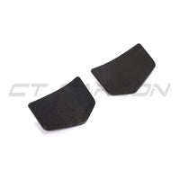 AUDI TTRS QUATTRO MK3 CARBON FIBRE REAR BUMPER ADD ON-Accessories-CT CARBON-CT Carbon - High-quality carbon fiber and gloss black aerodynamic parts for premium sports and luxury vehicles.