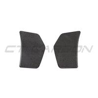 AUDI TTRS QUATTRO MK3 CARBON FIBRE REAR BUMPER ADD ON-Accessories-CT CARBON-CT Carbon - High-quality carbon fiber and gloss black aerodynamic parts for premium sports and luxury vehicles.